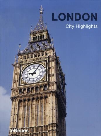 Couverture du livre « London ; city highlights » de  aux éditions Teneues - Livre