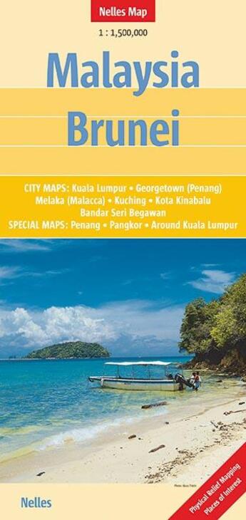 Couverture du livre « Malaisie - brunei » de  aux éditions Nelles