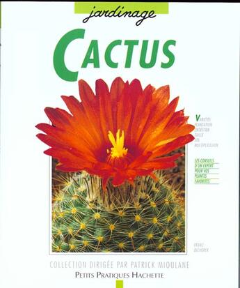 Couverture du livre « Cactus » de Becherer aux éditions Hachette Pratique