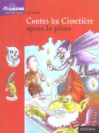 Couverture du livre « Contes Du Cimetiere Apres La Pluie » de Yak Rivais aux éditions Nathan