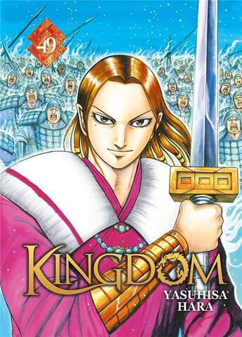 Couverture du livre « Kingdom t.49 » de Yasuhisa Hara aux éditions Meian