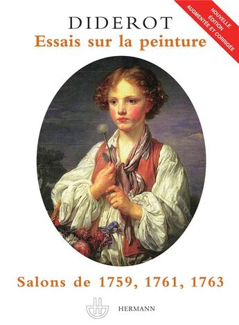 Couverture du livre « Essais sur la peinture » de Denis Diderot aux éditions Hermann