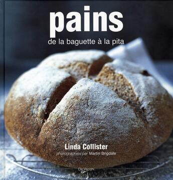 Couverture du livre « Pains » de Linda Collister aux éditions De Vecchi