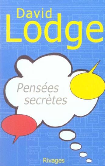 Couverture du livre « Pensees secretes-1ere ed » de David Lodge/Suzanne aux éditions Rivages