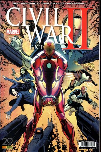 Couverture du livre « Civil war II - extra n.5 » de  aux éditions Panini Comics Fascicules