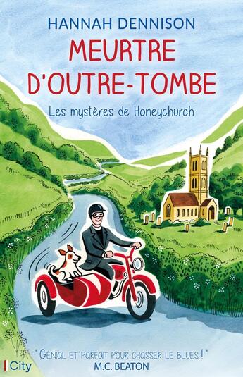 Couverture du livre « Les mystères de Honeychurch Tome 10 : Meurtre d'outre-tombe » de Hannah Dennison aux éditions City