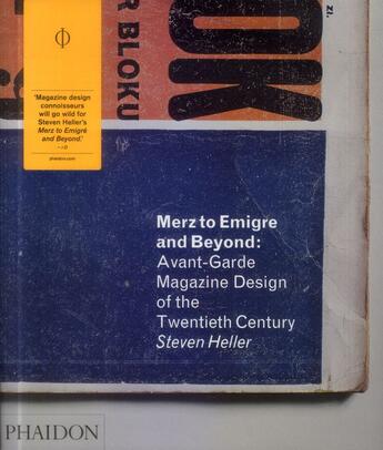 Couverture du livre « Merz to emigre PB GB » de Steven Heller aux éditions Phaidon Press