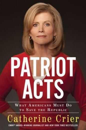 Couverture du livre « Patriot Acts » de Crier Catherine aux éditions Threshold Editions