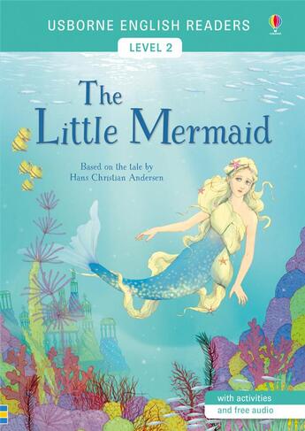 Couverture du livre « The Litttle Mermaid (Level 2) » de Mairi Mackinnon et Elena Selivanova aux éditions Usborne