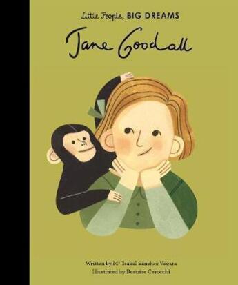 Couverture du livre « Little people big dreams jane goodall » de  aux éditions Frances Lincoln