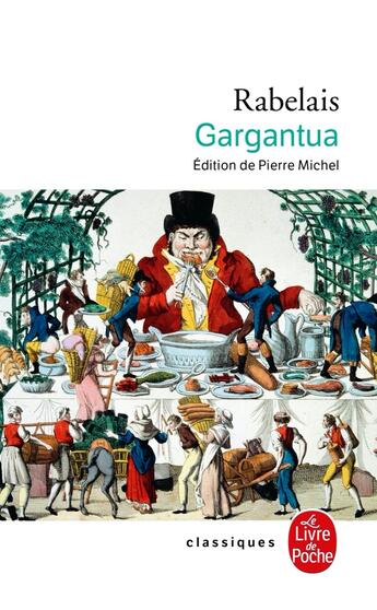 Couverture du livre « Gargantua BAC 2024 » de Francois Rabelais aux éditions Le Livre De Poche