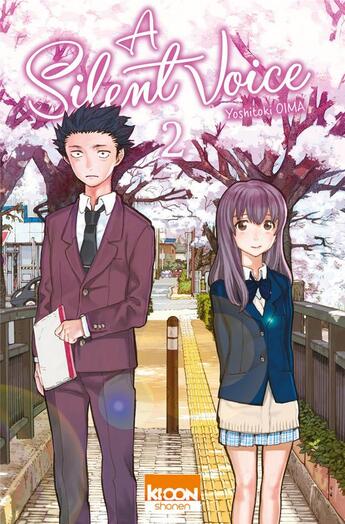 Couverture du livre « A silent voice Tome 2 » de Yoshitoki Oima aux éditions Ki-oon