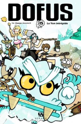 Couverture du livre « Dofus Tome 15 : le Yen intrépide » de Mojojojo et Tot et Ancestral Z aux éditions Ankama