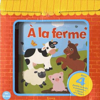 Couverture du livre « À la ferme ! » de Will Putman aux éditions Kimane