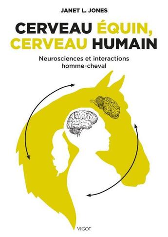 Couverture du livre « Cerveau équin, cerveau humain : Neurosciences et interactions homme-cheval » de Janet L. Jones aux éditions Vigot