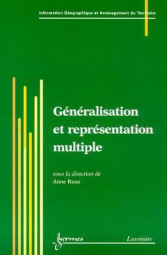 Couverture du livre « Representation multiple et generalisation traite igat » de Ruas aux éditions Hermes Science Publications