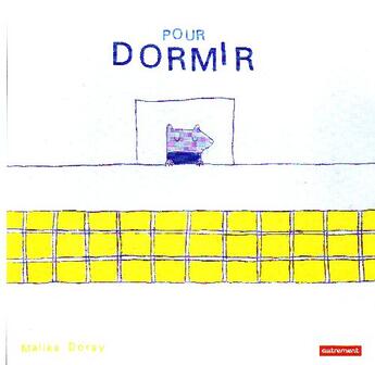 Couverture du livre « Pour dormir » de Malika Doray aux éditions Autrement