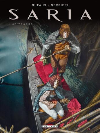 Couverture du livre « Saria Tome 1 : les trois clefs » de Jean Dufaux et Paolo Eleuteri Serpieri aux éditions Delcourt