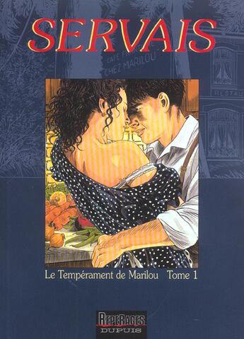 Couverture du livre « Le tempérament de Marilou Tome 1 » de Servais aux éditions Dupuis