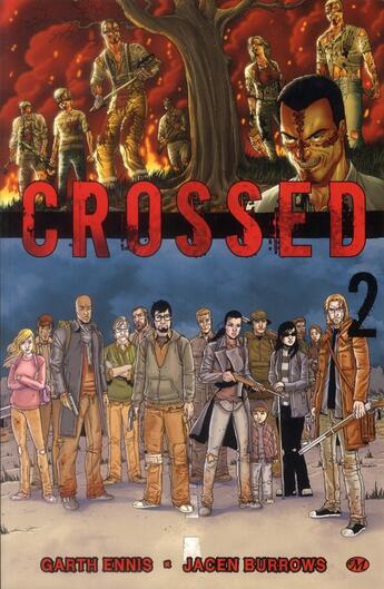 Couverture du livre « Crossed t.2 » de Garth Ennis et Jacen Burrows aux éditions Hicomics