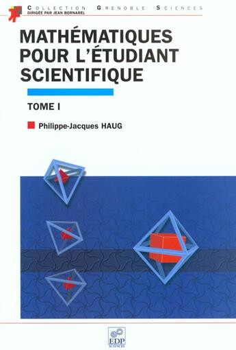 Couverture du livre « Mathematiques pour l'etudiant scientifique » de Haug P-J. aux éditions Edp Sciences