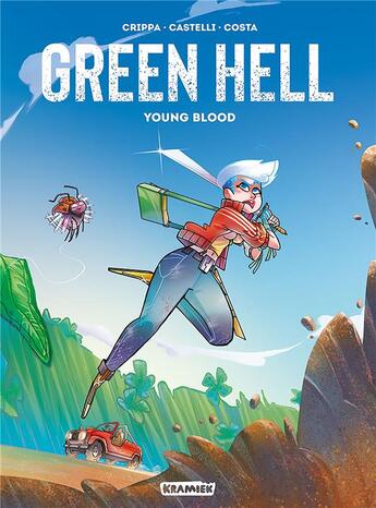 Couverture du livre « Green hell Tome 1 ; young blood » de Francesco Castelli aux éditions Paquet