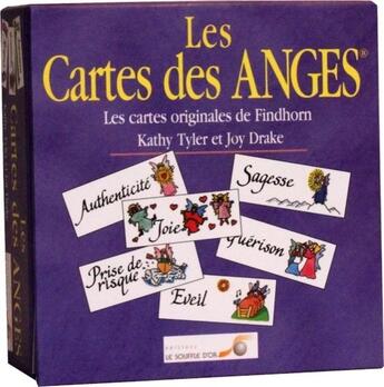 Couverture du livre « Cartes des anges » de Findhorn Katy Tyler aux éditions Dg-exodif