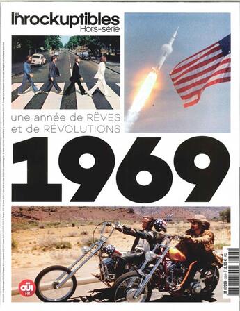 Couverture du livre « Les inrockuptibles hs n 95 - 1969 - fevrier 2019 » de  aux éditions Les Inrocks