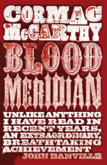 Couverture du livre « BLOOD MERIDIAN » de Cormac McCarthy aux éditions Picador Uk