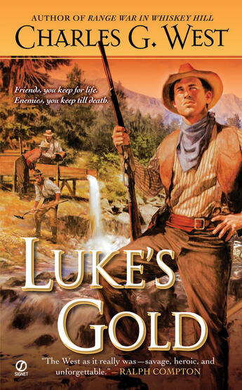 Couverture du livre « Luke's Gold » de West Charles G aux éditions Penguin Group Us