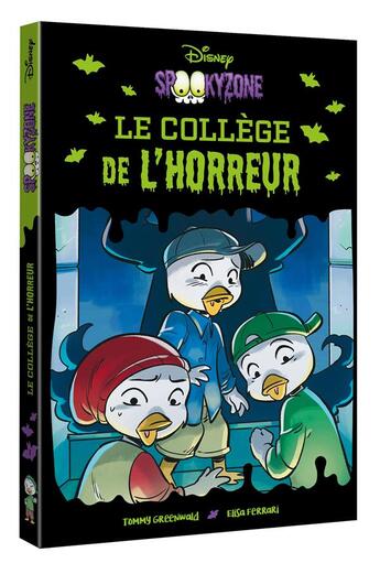 Couverture du livre « Spookyzone ; le collège de l'horreur » de Disney aux éditions Disney Hachette