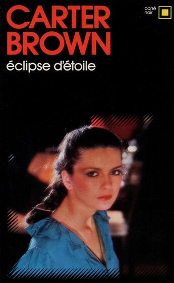 Couverture du livre « Éclipse d'étoile » de Carter Brown aux éditions Gallimard