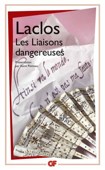 Couverture du livre « Les liaisons dangereuses » de Pierre Choderlos De Laclos aux éditions Flammarion
