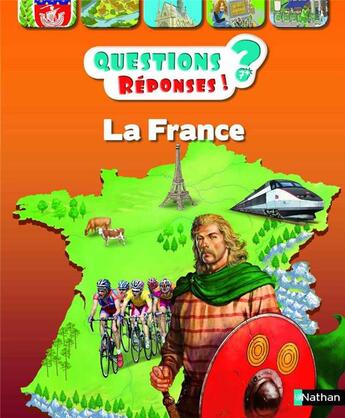 Couverture du livre « QUESTIONS REPONSES 7+ : la France » de Jean-Michel Billioud aux éditions Nathan