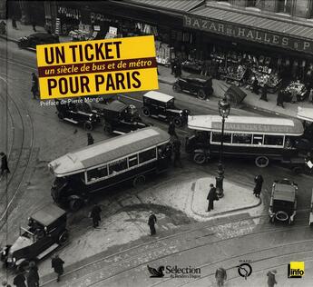 Couverture du livre « Un ticket pour paris ; 100 ans de bus et de métro » de  aux éditions Selection Du Reader's Digest