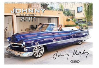 Couverture du livre « Calendrier Johnny 2011 » de Hallyday Johnny aux éditions Michel Lafon