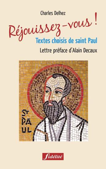 Couverture du livre « Réjouissez-vous » de Charles Delhez aux éditions Fidelite