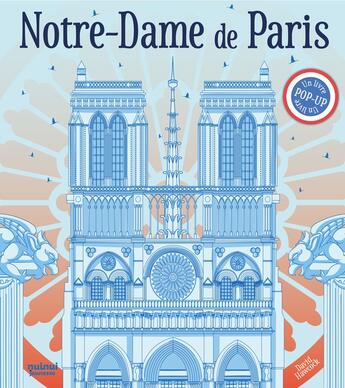 Couverture du livre « Notre-Dame de Paris » de David Hawcock aux éditions Nuinui Jeunesse