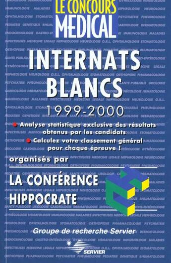 Couverture du livre « Internats blancs 2000 » de  aux éditions Concours Medical