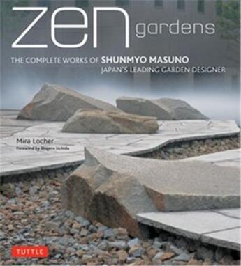Couverture du livre « Zen gardens » de Mira Locher aux éditions Tuttle