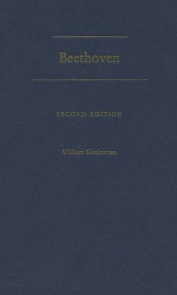 Couverture du livre « Beethoven » de Kinderman William aux éditions Editions Racine