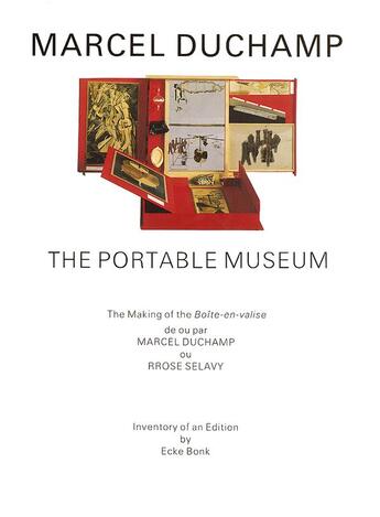 Couverture du livre « Marcel duchamp the portable museum » de Bonk Ecke aux éditions Thames & Hudson