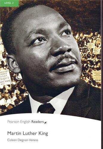 Couverture du livre « Martin luther king » de Coleen Degnan-Veness aux éditions Pearson