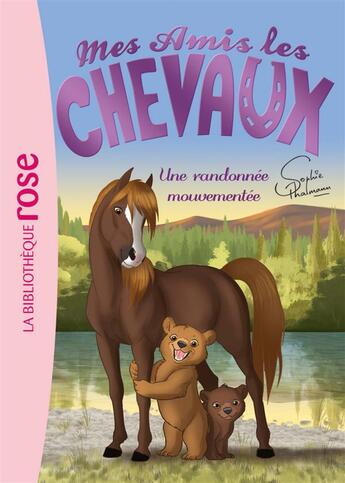 Couverture du livre « Mes amis les chevaux Tome 5 : une randonnée mouvementée » de Sophie Thalmann aux éditions Hachette Jeunesse