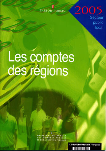 Couverture du livre « Les comptes des régions (édition 2005) » de  aux éditions Documentation Francaise