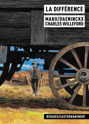 Couverture du livre « La difference » de Willeford/Daeninckx aux éditions Casterman