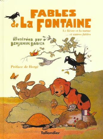 Couverture du livre « Le lievre et la tortue et autres fables de la fontaine » de La Fontaine/Rabier aux éditions Tallandier