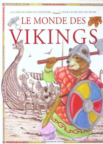 Couverture du livre « Le monde des les vickings » de  aux éditions De Vecchi