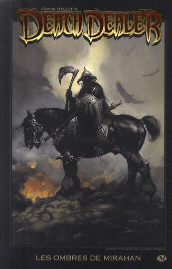 Couverture du livre « Death dealer t.1 ; les ombres de Mirahan » de Frank Frazetta et Joshua Ortega et Jay Fotos et Nat Jones aux éditions Hicomics