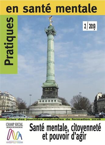 Couverture du livre « Pratiques en sante mentale n 2 - 2019. sante mentale, citoyennete et pouvoir d'agir » de  aux éditions Matrice